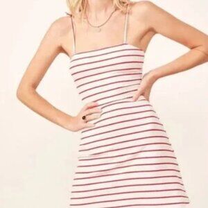 Reformation Stripe Summer Dress Size M